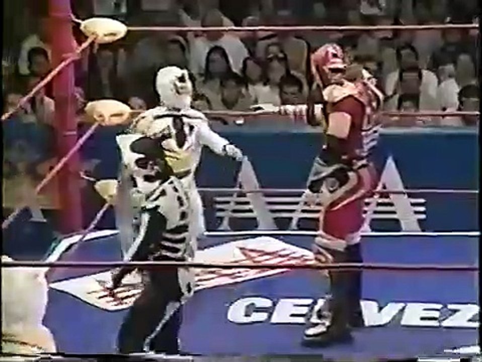 Máscarita Sagrada & Octagoncito & La Parkita vs. Espectrito & Mini Abismo Negro & Rocky Marvin