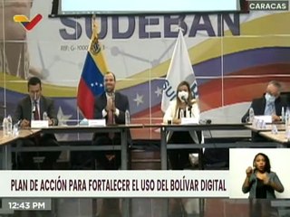 Sudeban activa Plan de Acción para fortalecer el uso del Bolívar Digital