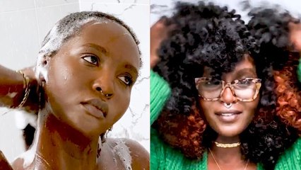 My 6-Step Wash Day Routine For Natural Hair + Making A Wig (ft. Simi)