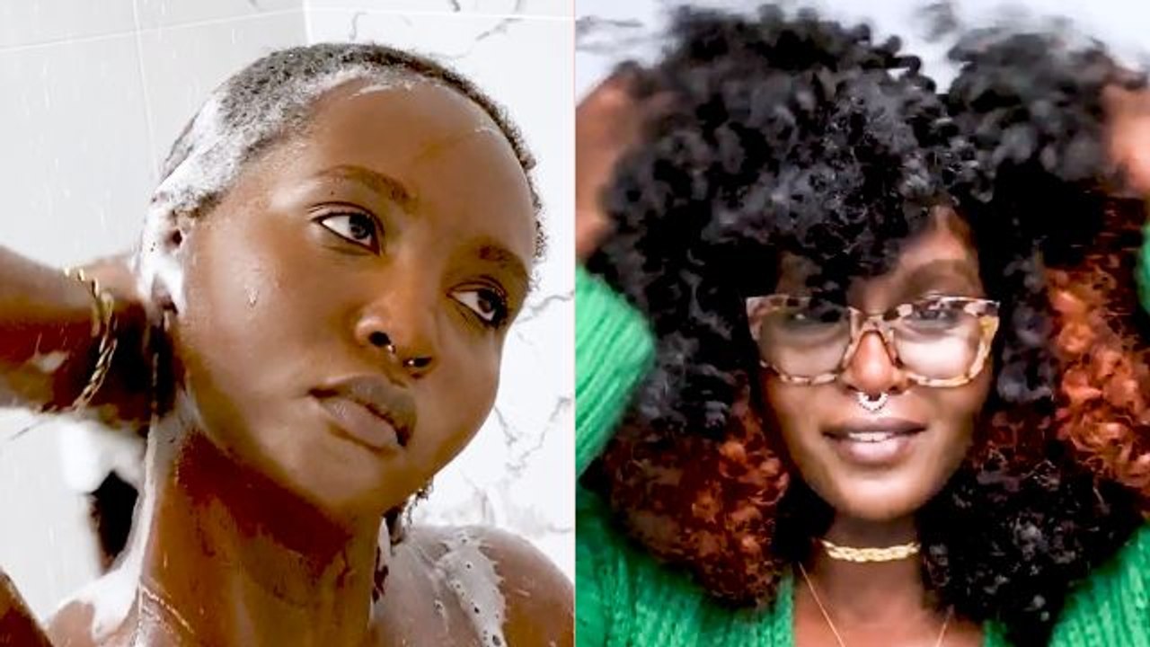 My 6-Step Wash Day Routine For Natural Hair + Making A Wig (ft. Simi)