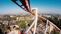 Silver Bullet Roller Coaster (Knott's Berry Farm - Buena Park, California) - 4k Roller Coaster POV Video