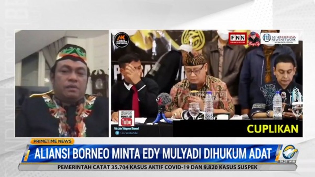 Tak Hanya Hukum Positif, Aliansi Borneo Minta Edy Mulyadi Dihukum Adat Dayak