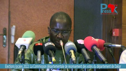Elections locales : voici les résultats provisoires dans les 19 communes de Dakar