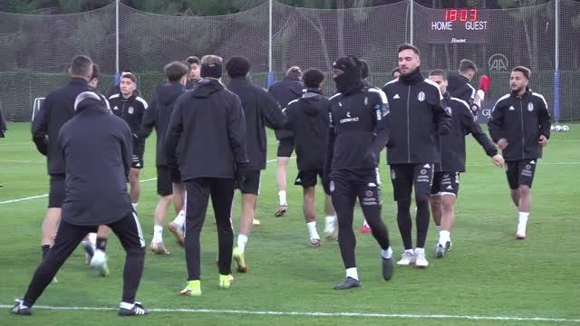 Beşiktaş, Antalya kampında günün ikinci antrenmanını gerçekleştirdi