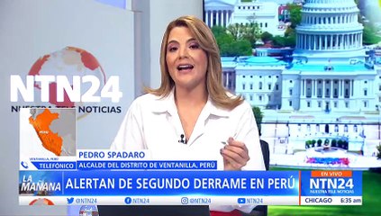Entrevista en La Mañana a Pedro Spadaro, alcalde del distrito de Ventanilla en Perú