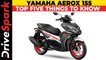 Yamaha Aerox 155: Top Five Things To Know | Design, Powertrain, Features & More