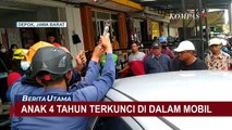 Petugas Damkar Depok Berhasil Evakuasi Bocah 4 Tahun yang Terkunci di Dalam Mobil