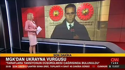 Son dakika... MGK'dan Ukrayna vurgusu!