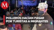 Rescatan a 198 migrantes en Oaxaca