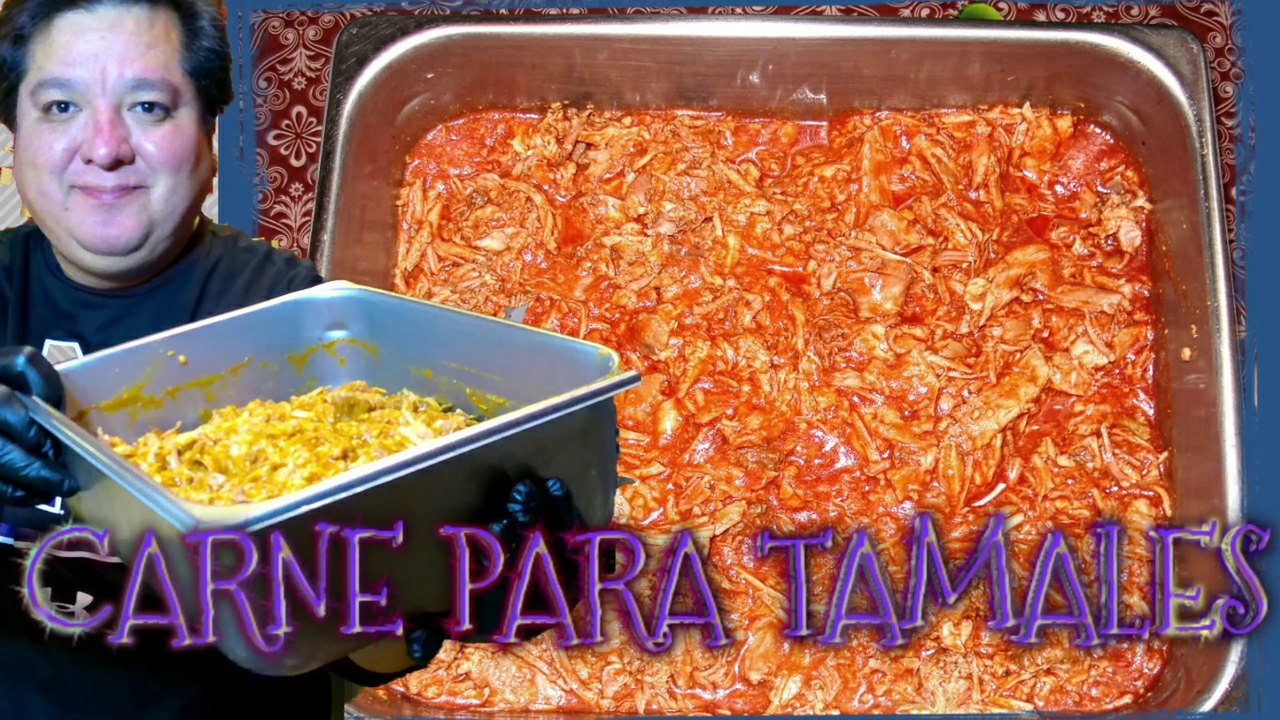 Carne Para Tamales de Puerco    Paso a Paso lo que necesitas saber para hacer la carne para tus tamales.