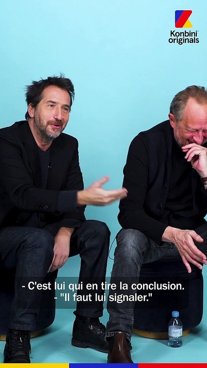 La rencontre du duo de légende Benoît Poelvoorde et Édouard Baer