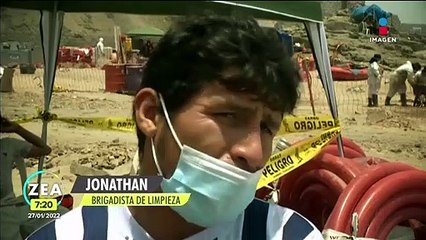 Se registra nuevo derrame de petróleo en las costas de Perú