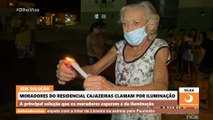 Moradores do Residencial Cajazeiras sofrem com buraqueira e cobram iluminação do acesso