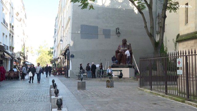 Esculturas en el corazón de París para no olvidar las masacres cometidas por el régimen sirio