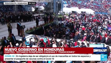 Xiomara Castro: "Debemos arrancar de raíz la corrupción de los últimos 12 años de dictadura"
