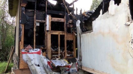 Familia pierde su hogar en un incendio en Donna