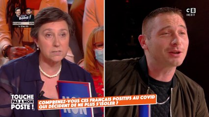 Le face-à-face tendu entre Danielle Moreau et Oliv Oliv refusant de s'isoler pendant le Covid