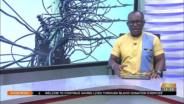 Dome Market Overloaded ECG Pole: Traders plead to be moved into completed sheds in the face of glaring danger – Adom TV News (27-1-22)