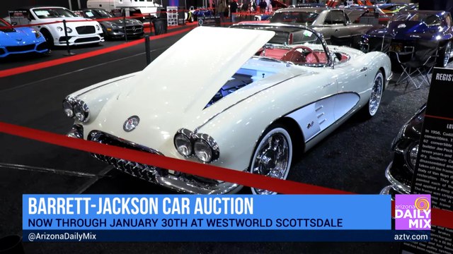 Drive on Over to the Barrett-Jackson Collector Car Auction at WestWorld of Scottsdale