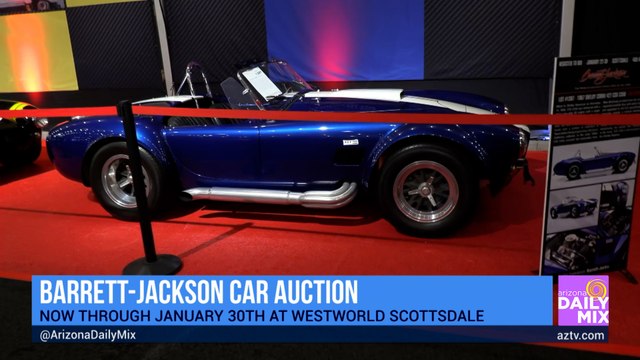 Cruise on Over to the Barrett-Jackson Collector Car Auction at WestWorld of Scottsdale