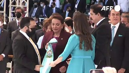Xiomara empossada como nova presidente de Honduras