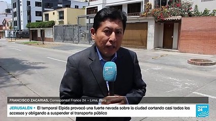 Informe desde Lima: declarado el estado de emergencia por aumento de la inseguridad