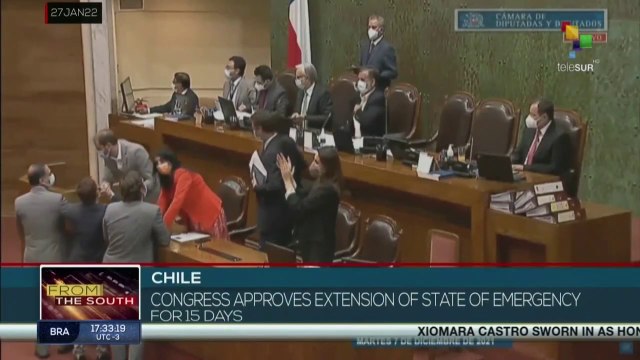 Chilean Congress extends militarisation in Mapuche areas
