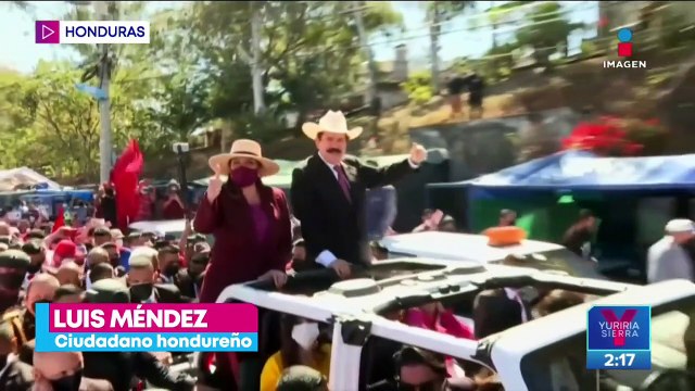 Xiomara Castro toma posesión como la primera presidenta de Honduras