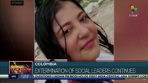 The wife of the Colombian leader killed in Arauca is murdered