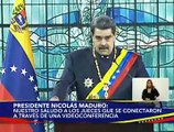 Presidente Nicolás Maduro felicitó al Poder Judicial por el arduo trabajo realiza en el país