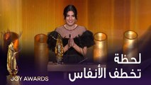 كارمن بصيبص تفوز بجائزة أفضل ممثل عن فئة السينما