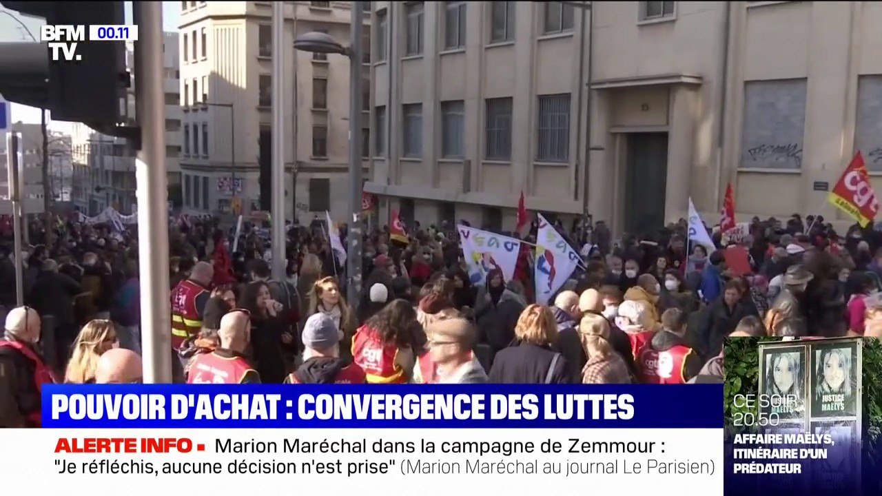 Pouvoir d'achat: 89.000 manifestants selon l’Intérieur, 150.000 selon les organisateurs