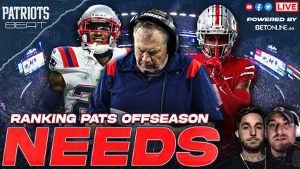 Download Video: Ranking the Patriots' Biggest Offseason Needs + Josh McDaniels to Vegas? | Patriots Beat