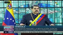 Presidente Nicolás Maduro resaltó la labor de los órganos judiciales en Venezuela