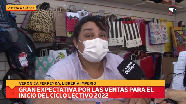 Gran expectativa por las ventas para el inicio del ciclo lectivo 2022