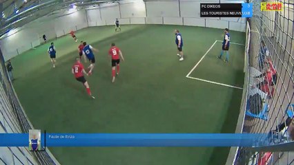 Faute de Enzo - FC DIKEOS Vs LES TOURISTES NEUVILLOIS - 27/01/22 21:00 - LIGUE 4