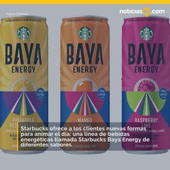 Starbucks lanza bebida energética