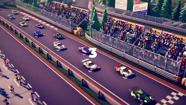 y2meta.com - Circuit Superstars _ Release Trailer _ Square Enix Collective _ Latin America _ [ESRB]