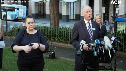 NSW's back to school transport plan - Howard Collins COVID-19 Press Conference | January 28, 2022 | ACM