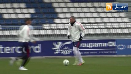 سليماني يندمج في تدريبات ليون وحديث عن عودته لسبورتينغ لشبونة