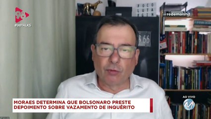 98 Talks | Moraes determina que Bolsonaro preste depoimento