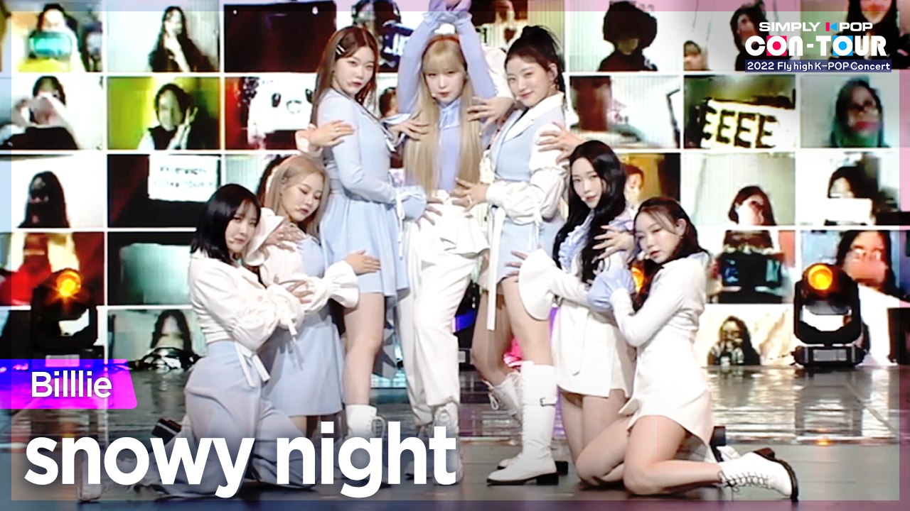 [Simply K-Pop CON-TOUR] Billlie (빌리) - snowy night (스노우 나이트) _ Ep.504