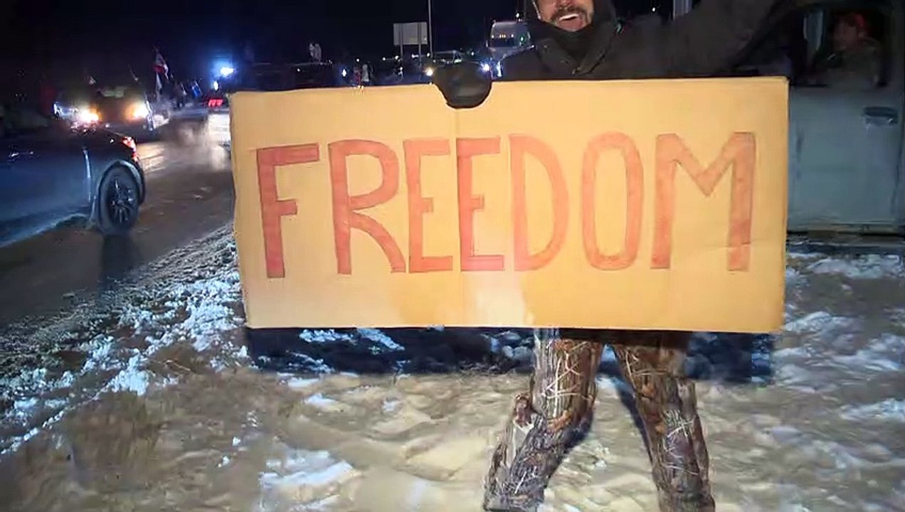 Convois de camionneurs Edmundston 27 janvier 2022