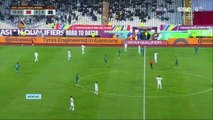 الشوط الاول مباراة ايران والعراق تصفيات كاس العالم 2022 في قطر 27-1-2022