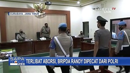 Polisi Pelaku Aborsi Paksa, Bripda Randy Bagus Hari Dipecat dari Polri!