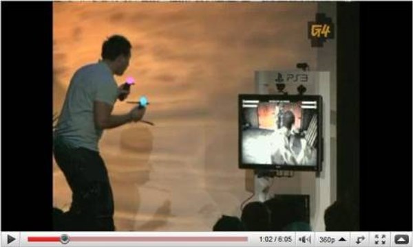 Playstation Move Wand : le système de capteur de mouvements par Sony