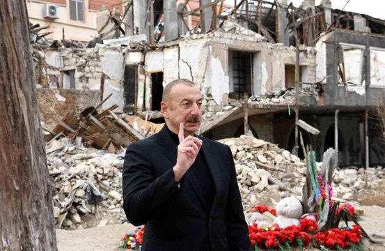 Son dakika... Aliyev: Bölgemizde Ermeni faşizminin yükselmesine asla izin vermeyeceğiz Ermenilerin aksine biz asla savaş suçu işlemeyeceğiz