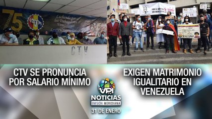 Noticias VPItv Emisión Meridiana - Lunes 31 de Enero