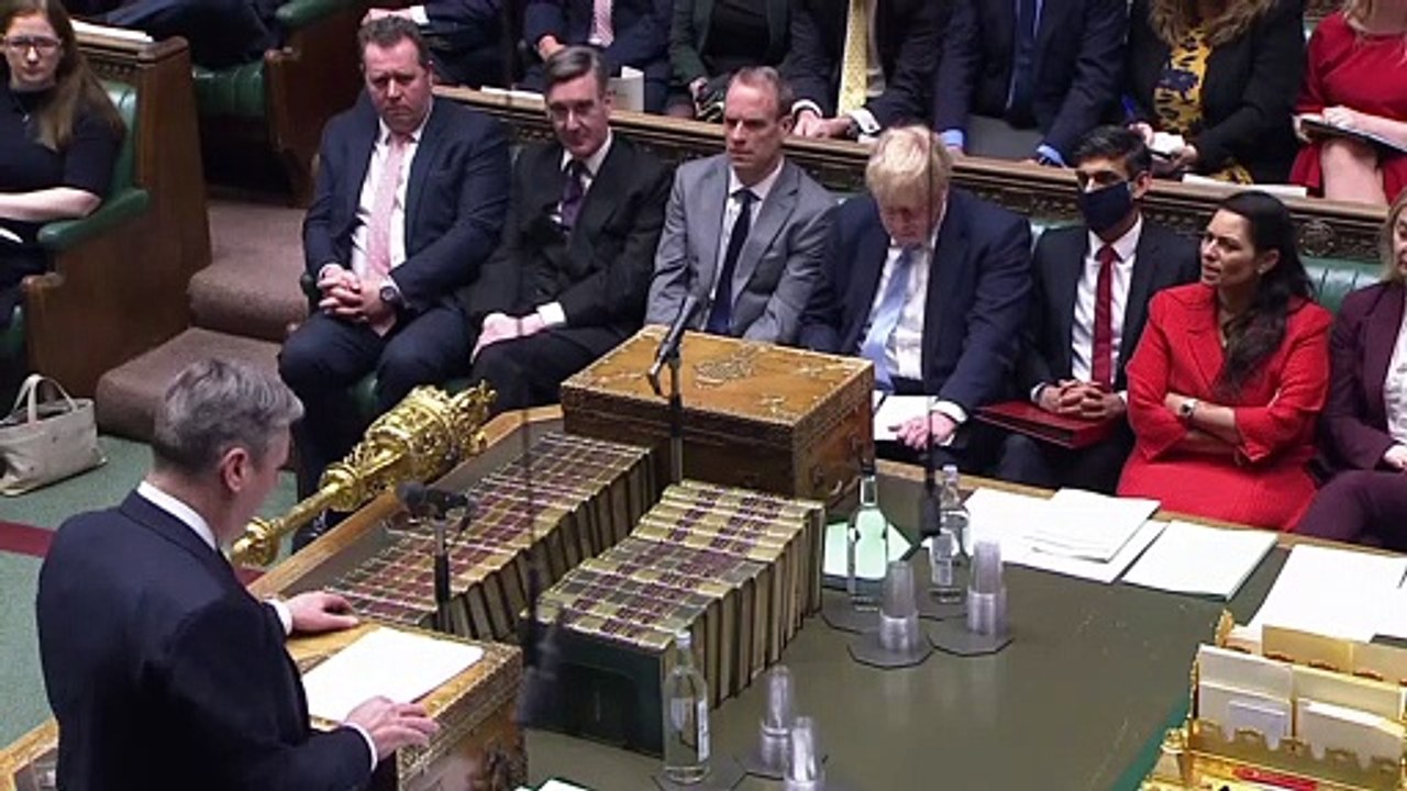 Keir Starmer tells Tory MPs it is their 'duty' to oust Boris Johnson from the office he is 'degrading'