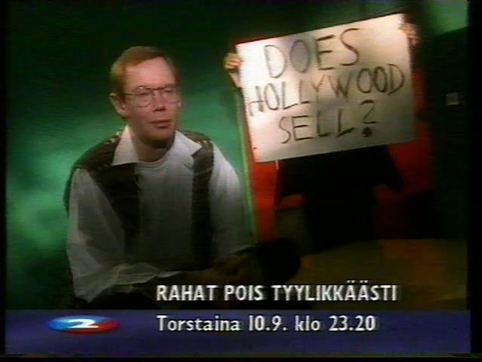 YLE TV2 Ohjelman Jälkeen, Tulevia Ohjelmia 7.9.1998